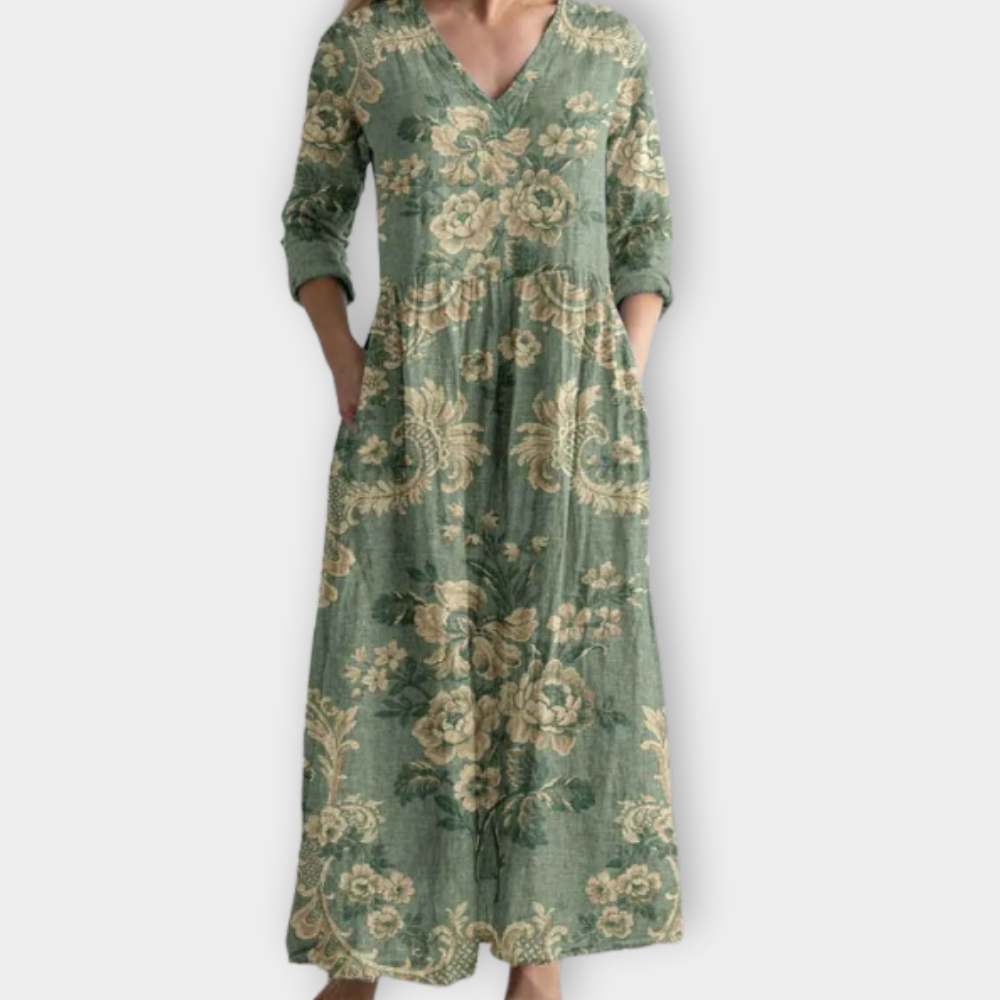 Charlotte | Boho Maxikleid Eleganz