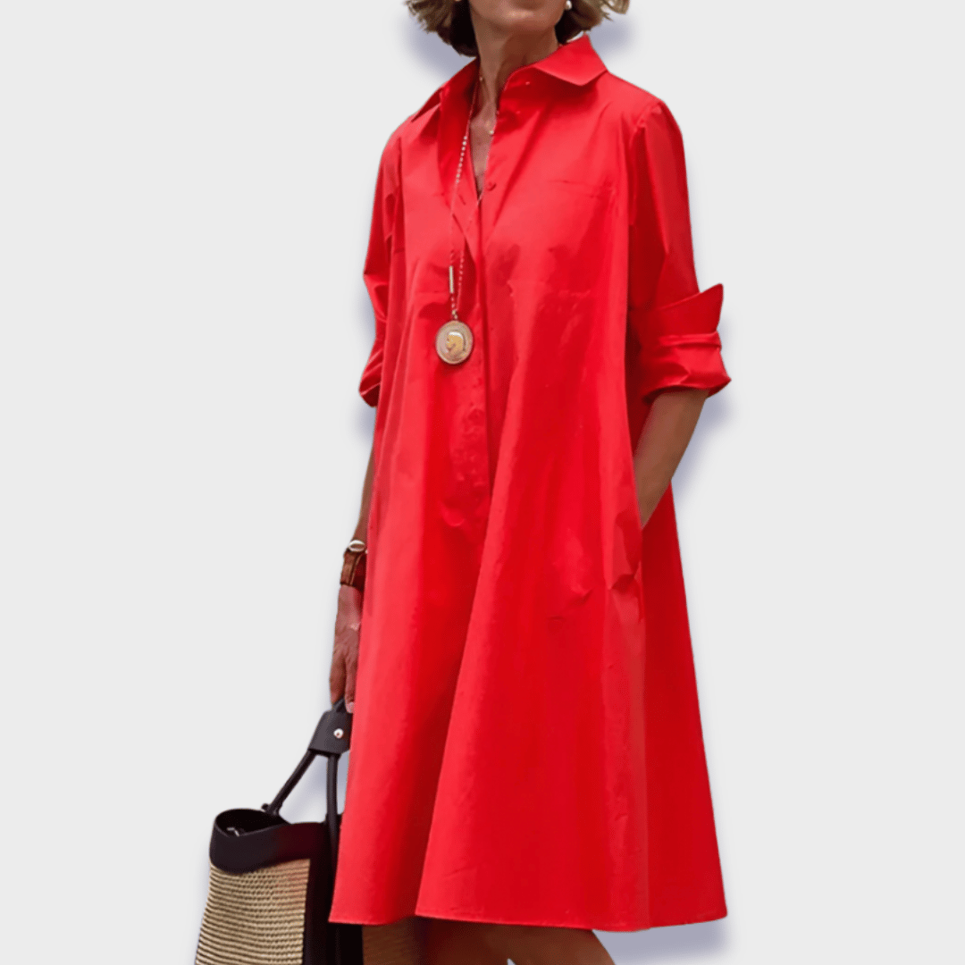 Florence | Luftiges Polo-Kleid
