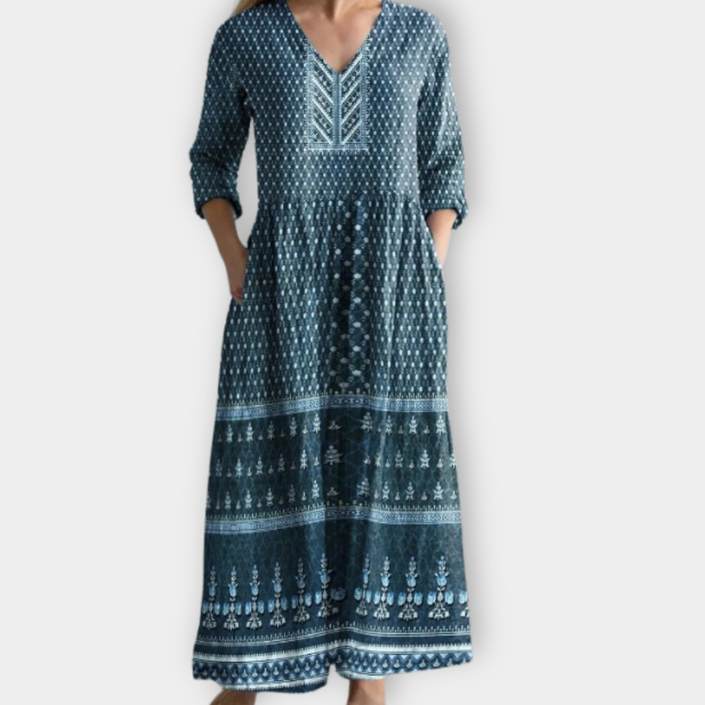 Amelia | Boho Maxikleid Premiumstoff