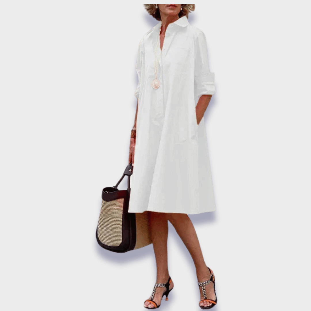Florence | Luftiges Polo-Kleid