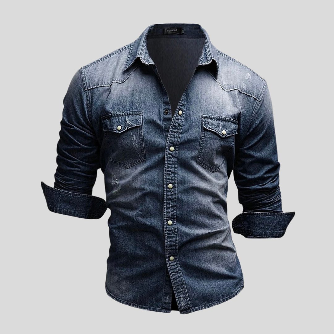 Helge™ | Moderne Denim-Hemd
