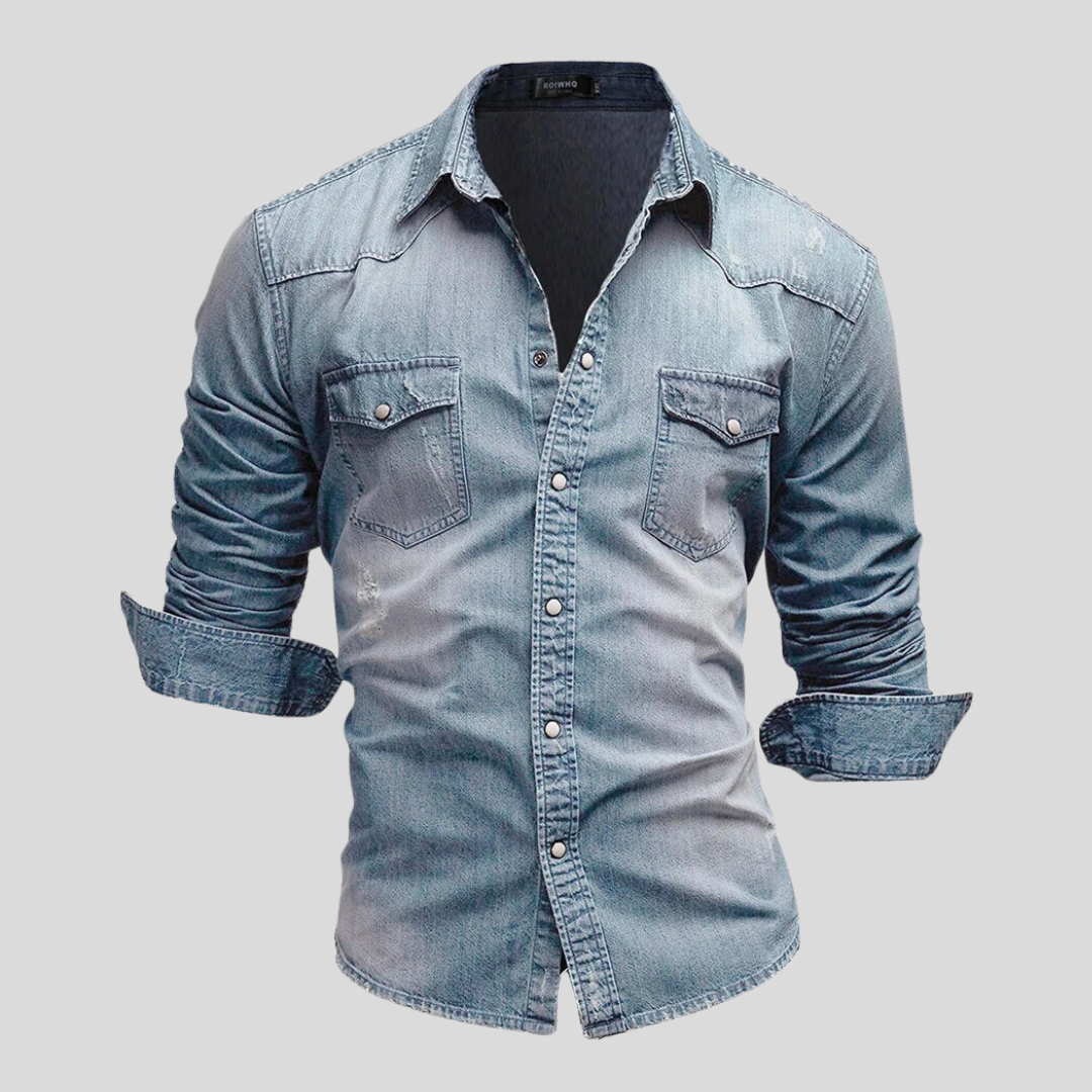Helge™ | Moderne Denim-Hemd
