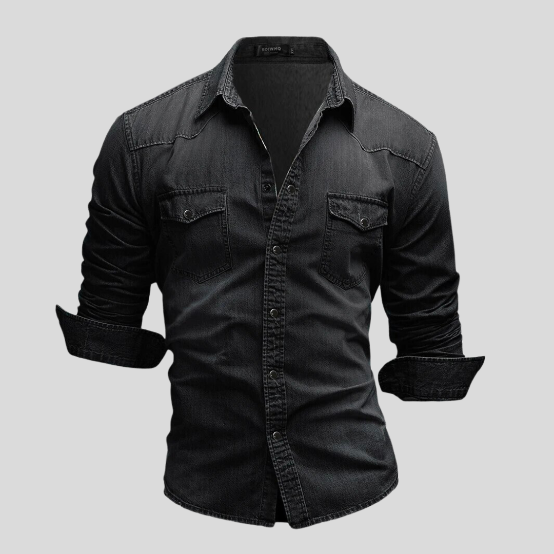 Helge™ | Moderne Denim-Hemd