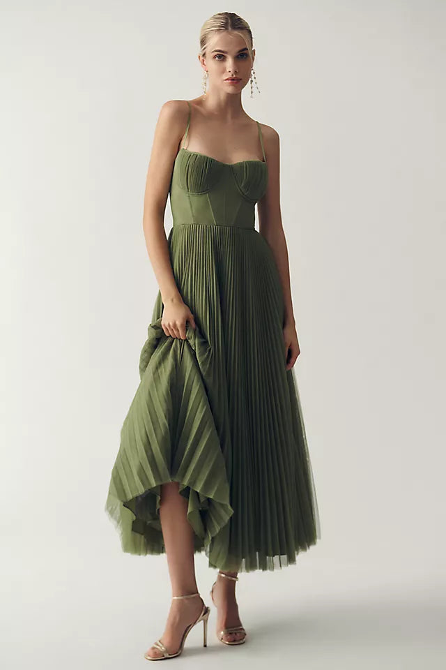 Claire™ - Plissiertes Tüllkleid