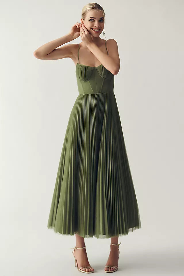 Claire™ - Plissiertes Tüllkleid