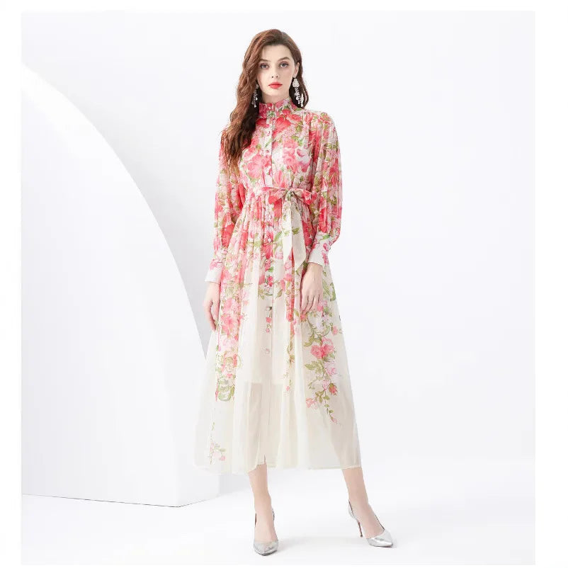 Lucy | Boho Blumen Sommerkleid