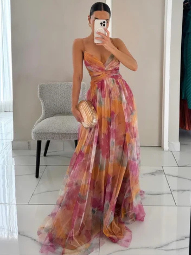 TRAUMHAFTER SONNENUNTERGANG MAXIKLEID