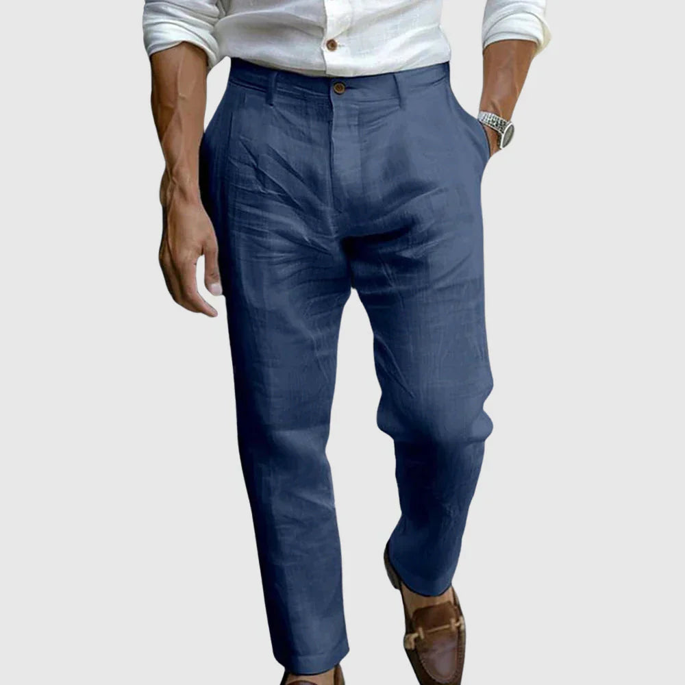 Ingmar™ | Legere, locker sitzende Leinenhose