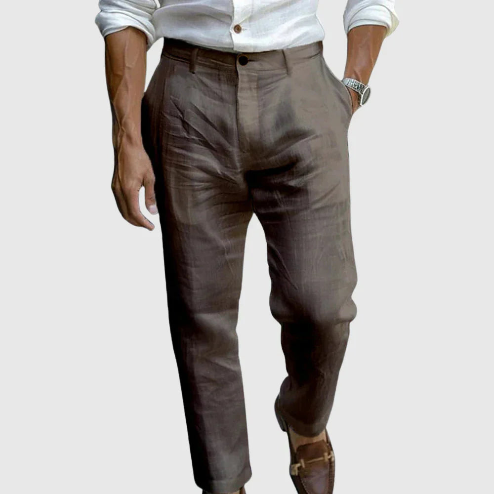 Ingmar™ | Legere, locker sitzende Leinenhose
