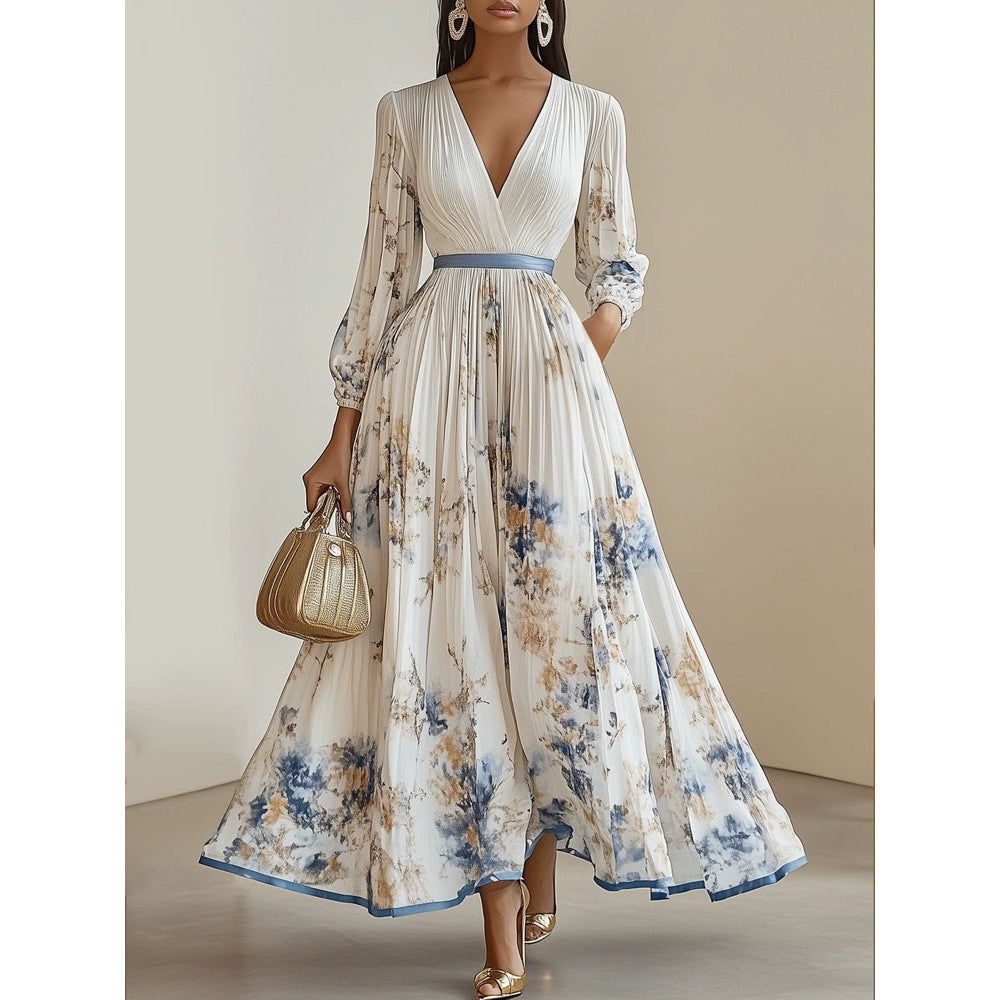 Charmaine | Elegantes Faltenkleid
