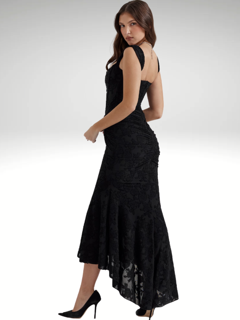 LUXE SPITZEN MEERJUNGFRAUENKLEID