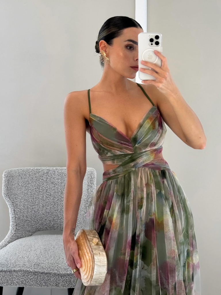 TRAUMHAFTER SONNENUNTERGANG MAXIKLEID