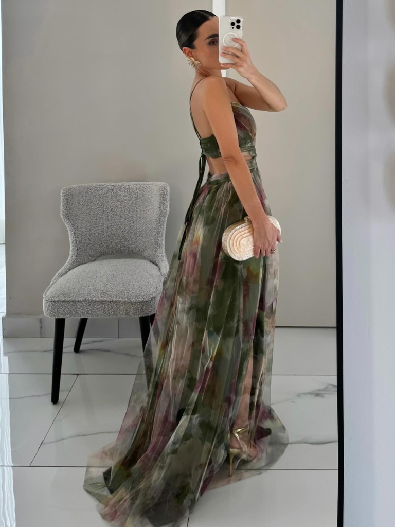 TRAUMHAFTER SONNENUNTERGANG MAXIKLEID
