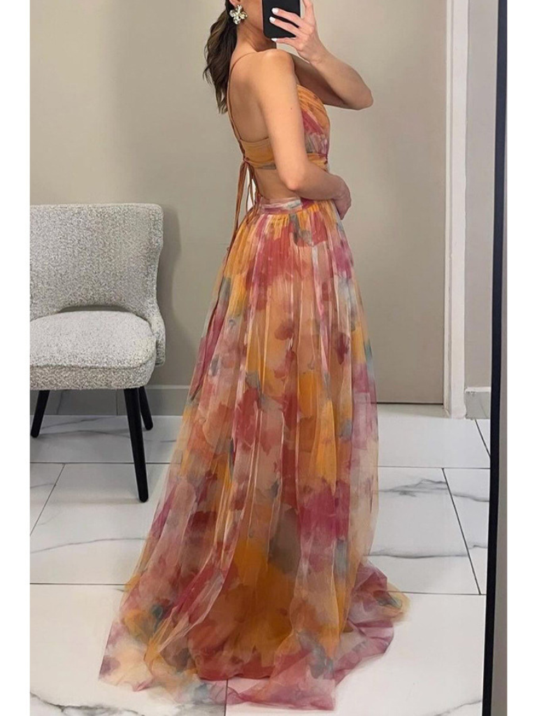 TRAUMHAFTER SONNENUNTERGANG MAXIKLEID
