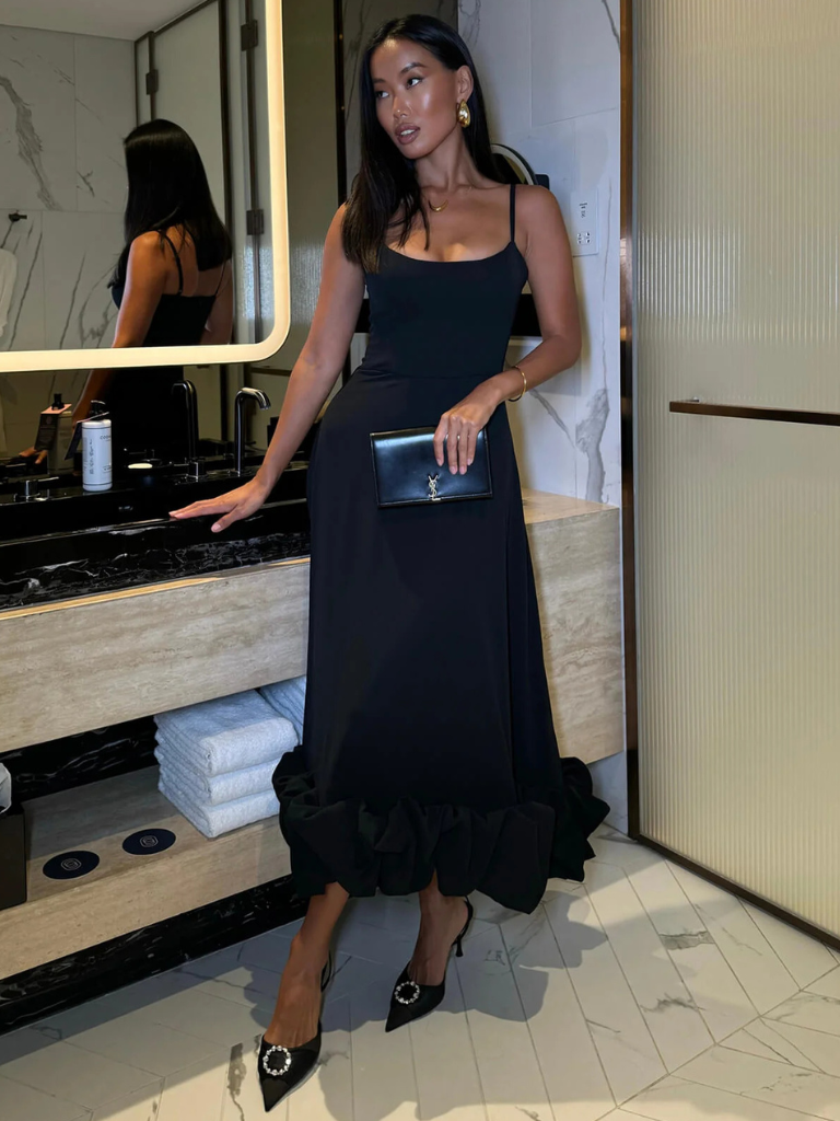 VIVIENNE RÜSCHENKLEID