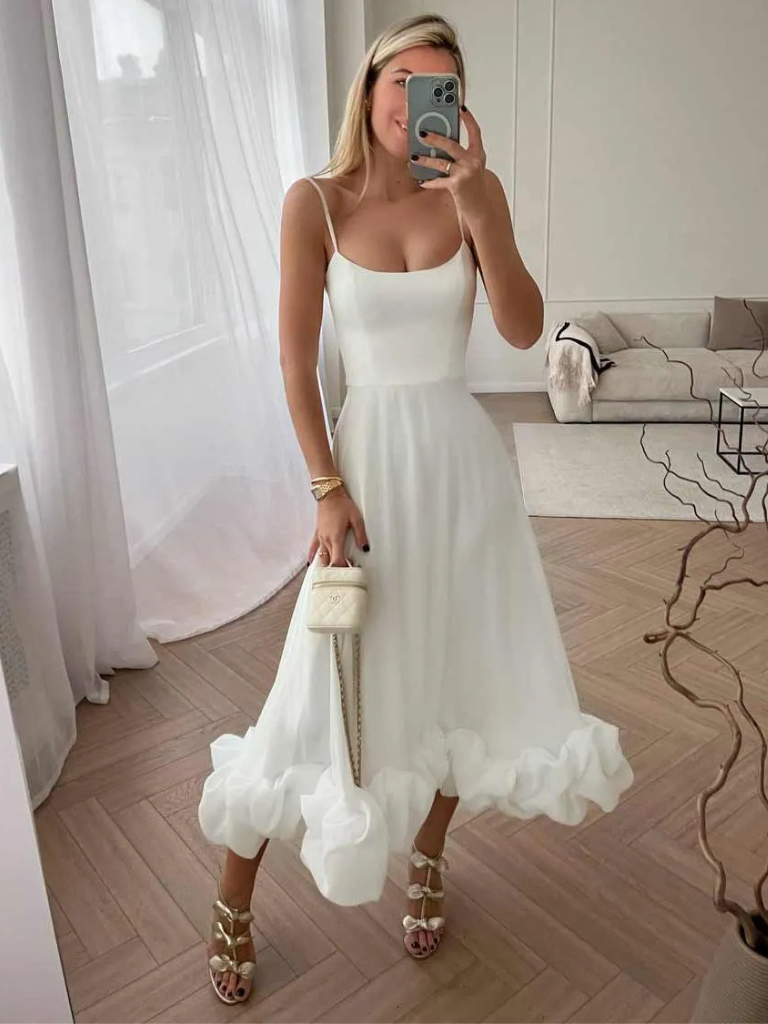 VIVIENNE RÜSCHENKLEID