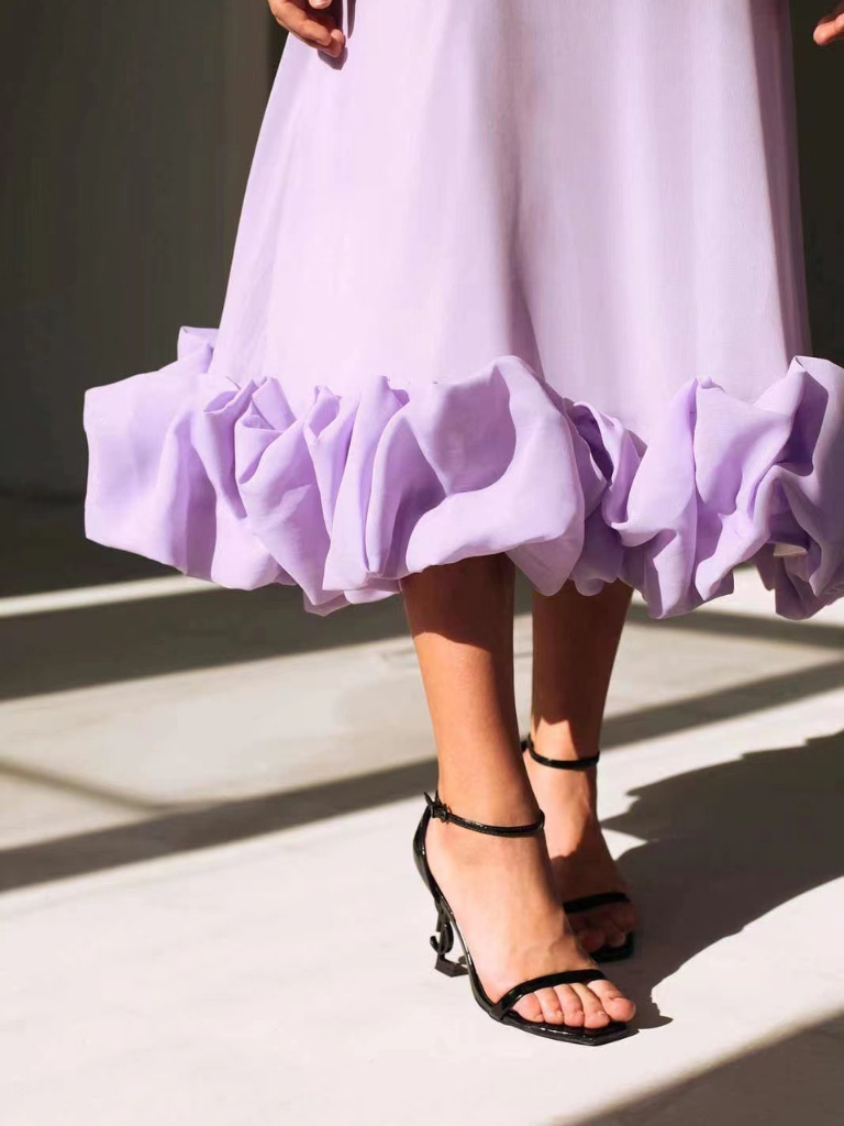 VIVIENNE RÜSCHENKLEID