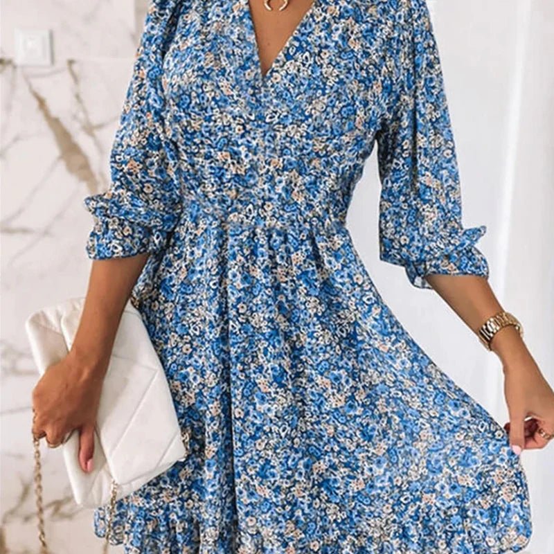 Addison | Elegantes Blumenkleid