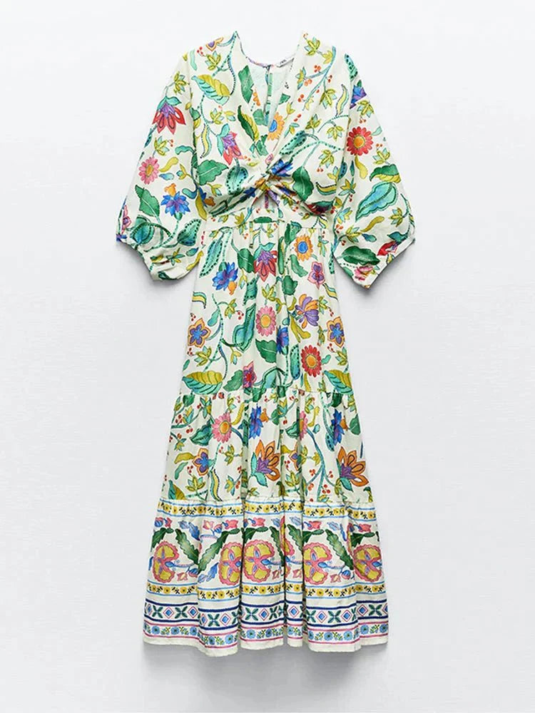 Bea | Blumiges Sommerkleid