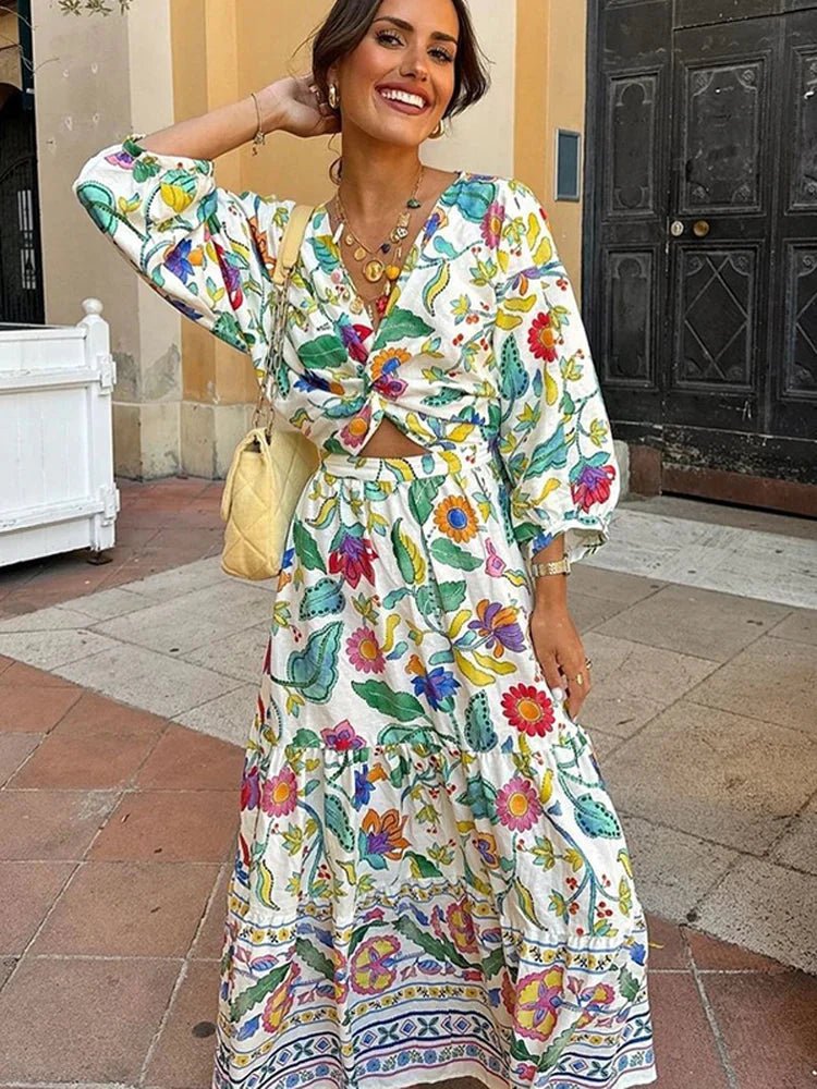 Bea | Blumiges Sommerkleid