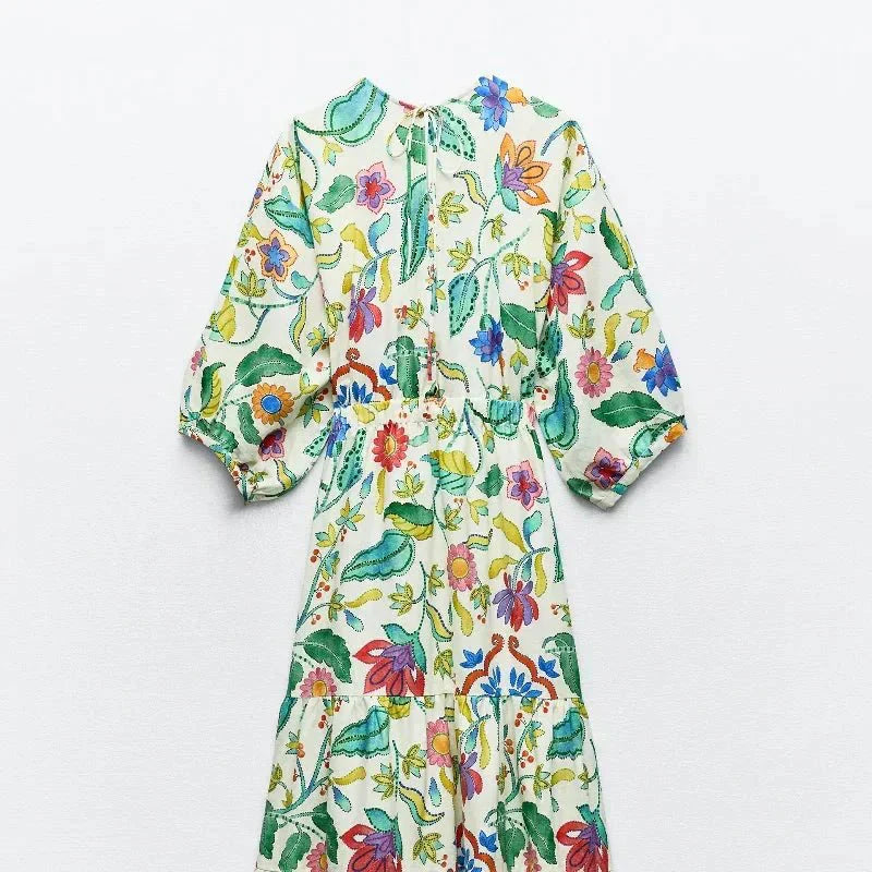 Bea | Blumiges Sommerkleid