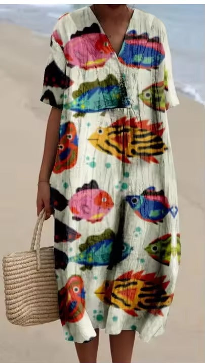 Lily | Boho-Sommerkleid Eleganz