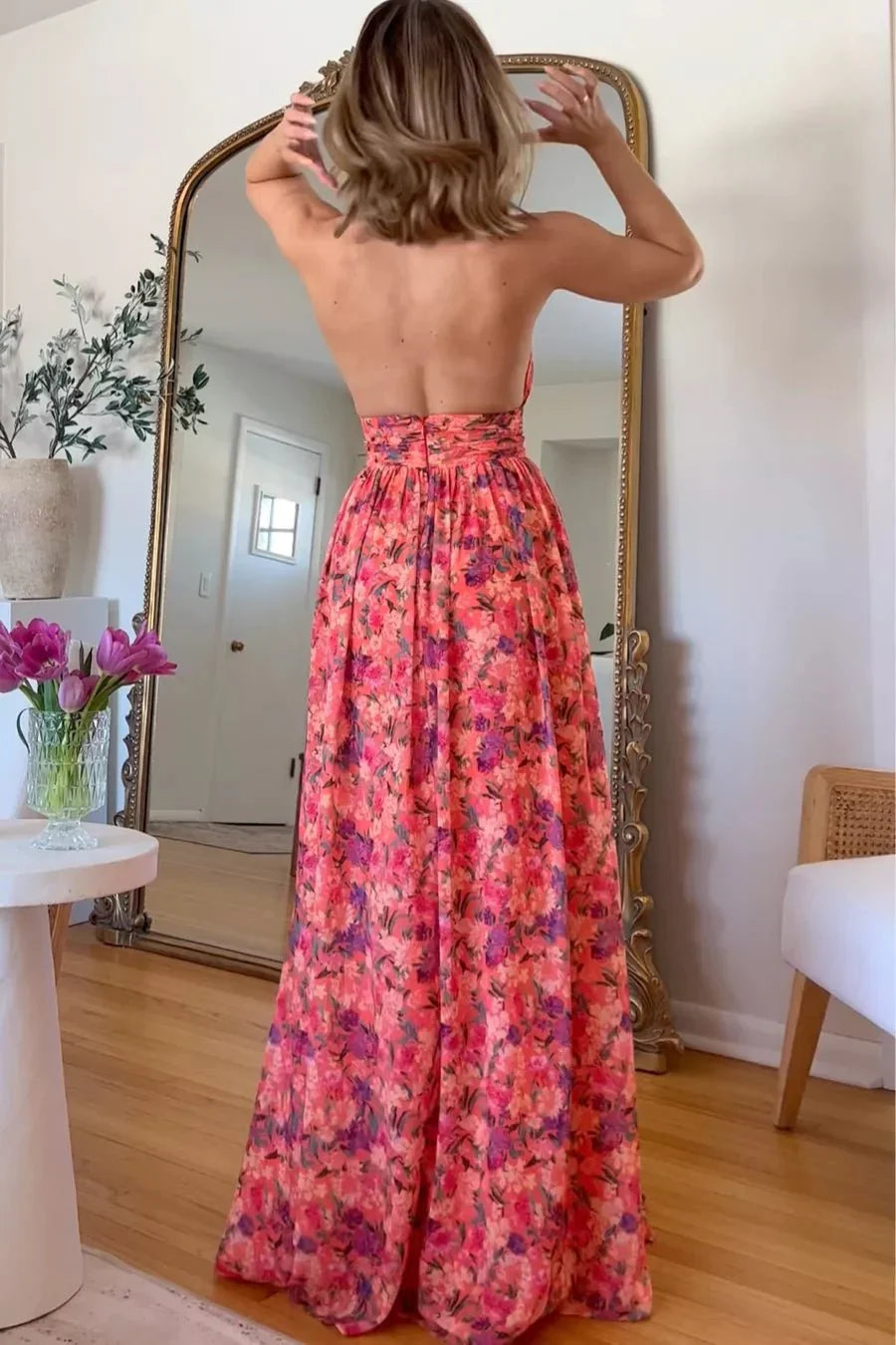 Tessa | Florales Maxikleid