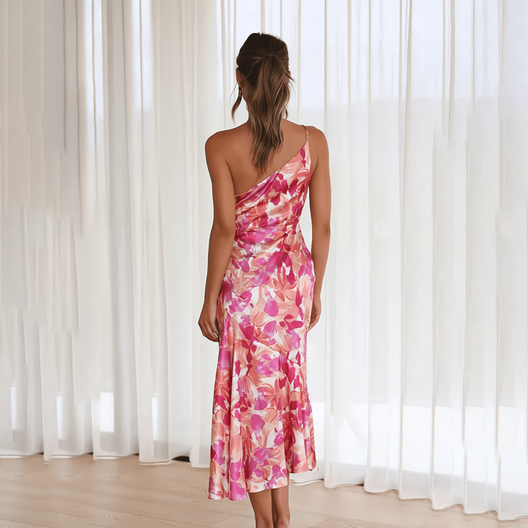 Jenny | Stilvolle Sommer Blumenkleid