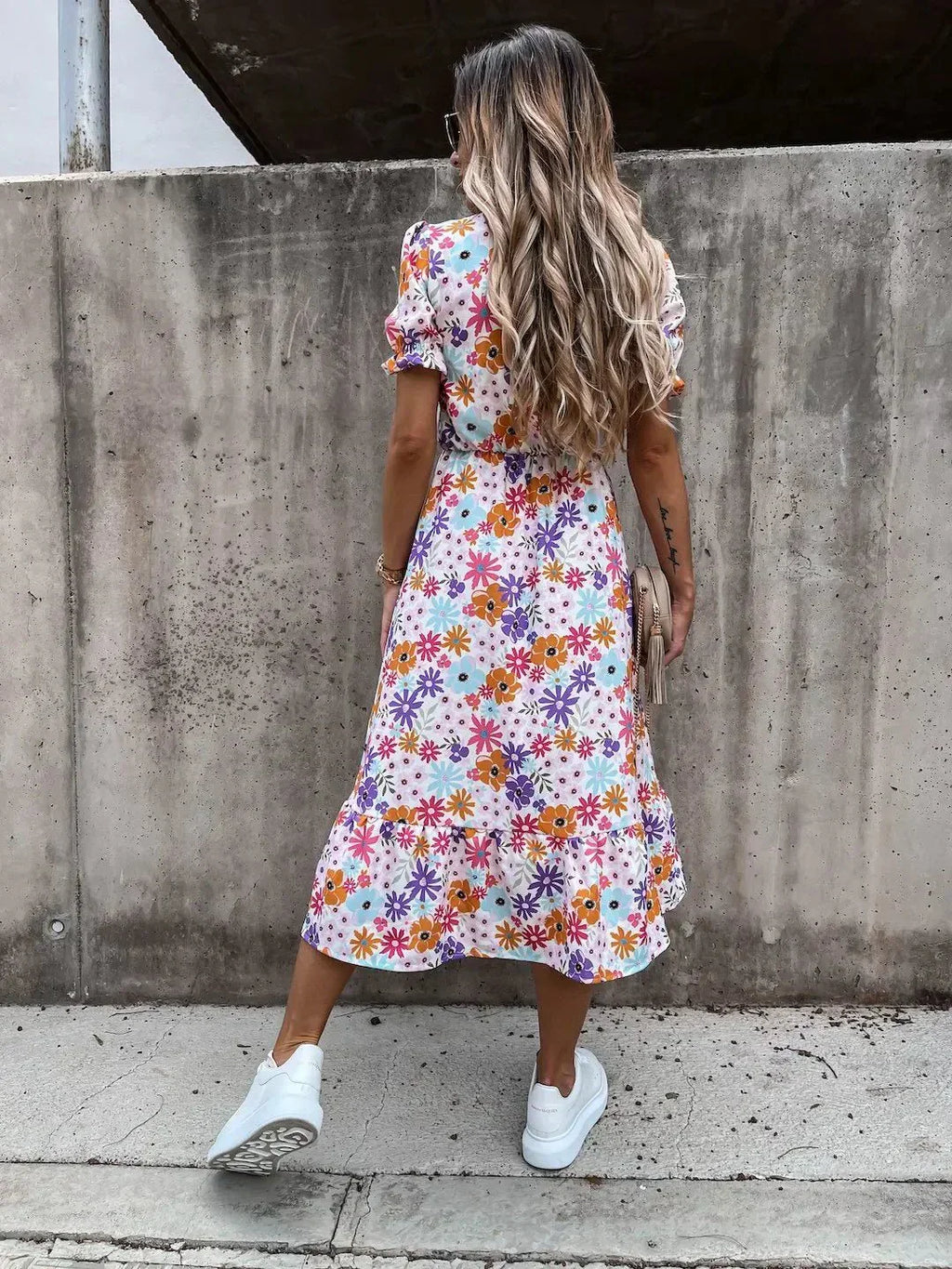 Naila | Elegantes Blümchenkleid