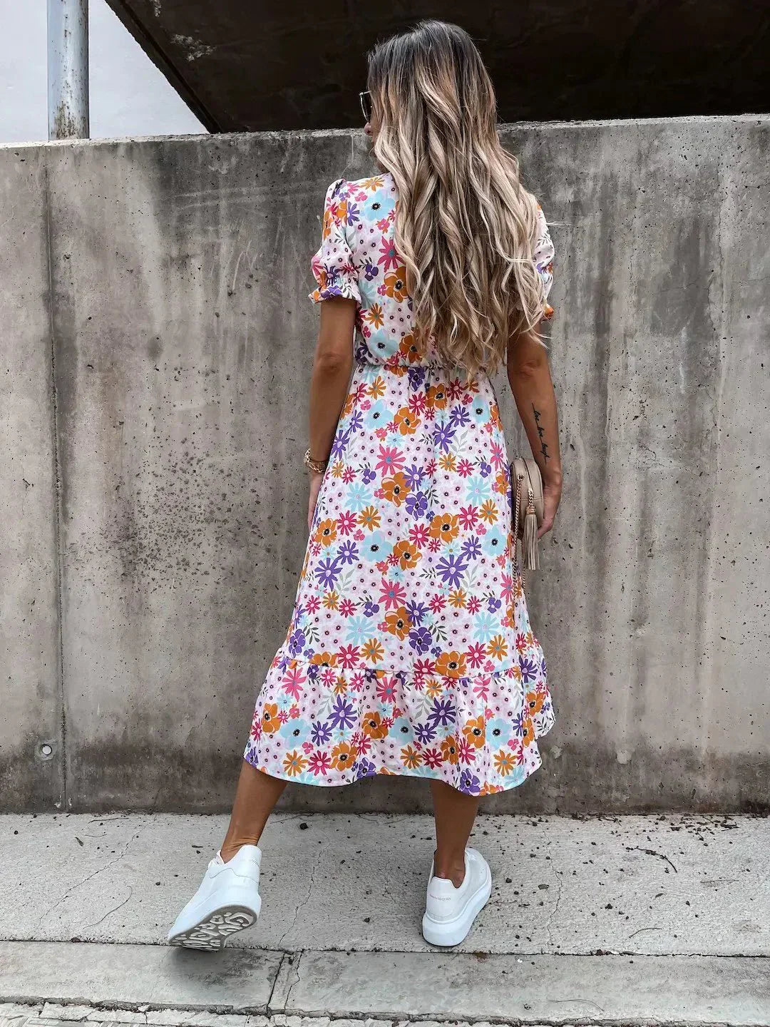 Naila | Elegantes Blümchenkleid