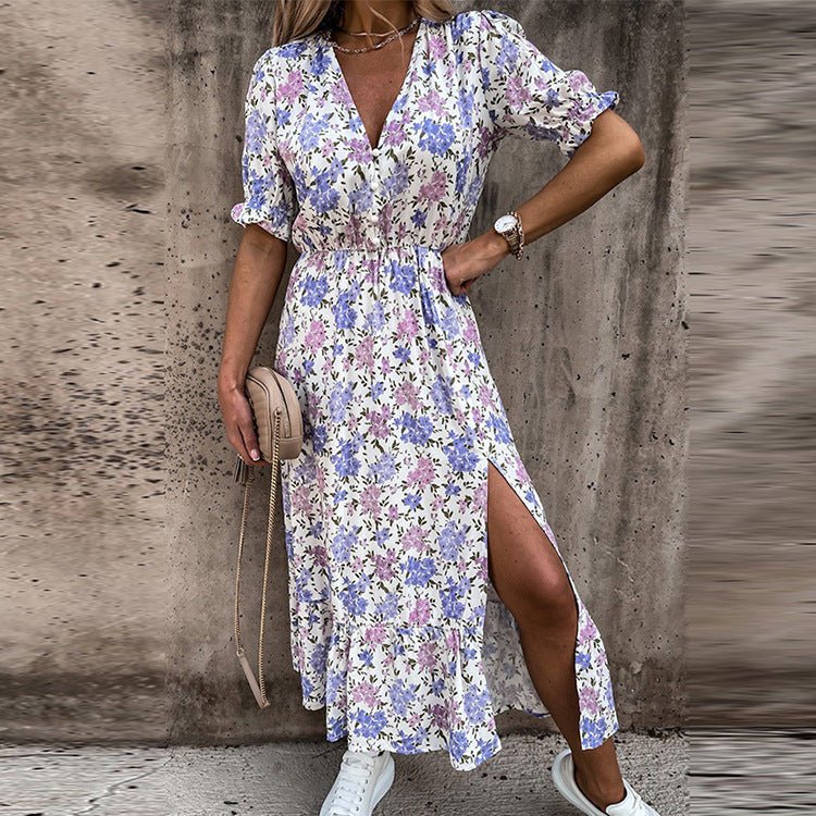 Naila | Elegantes Blümchenkleid