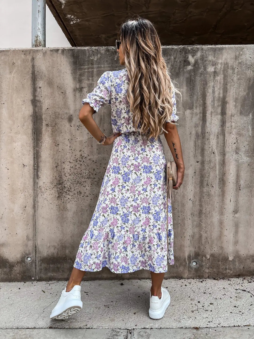 Naila | Elegantes Blümchenkleid