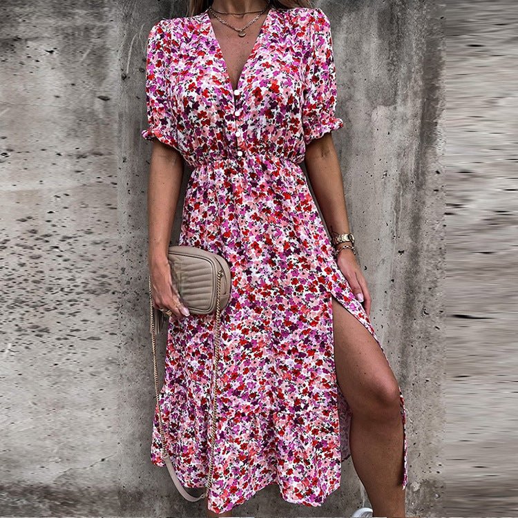 Naila | Elegantes Blümchenkleid